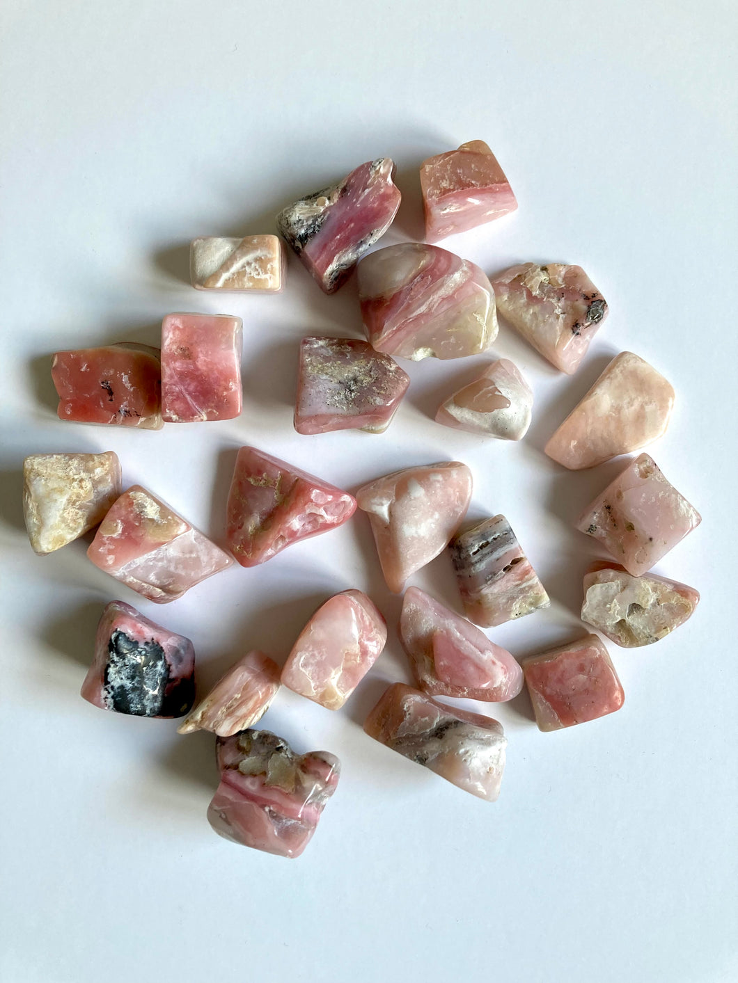 Opale rose - Pierres roulées - Qualité Extra -
